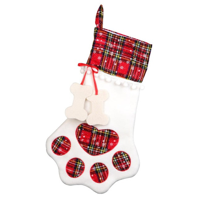 Plaid Christmas Stocking