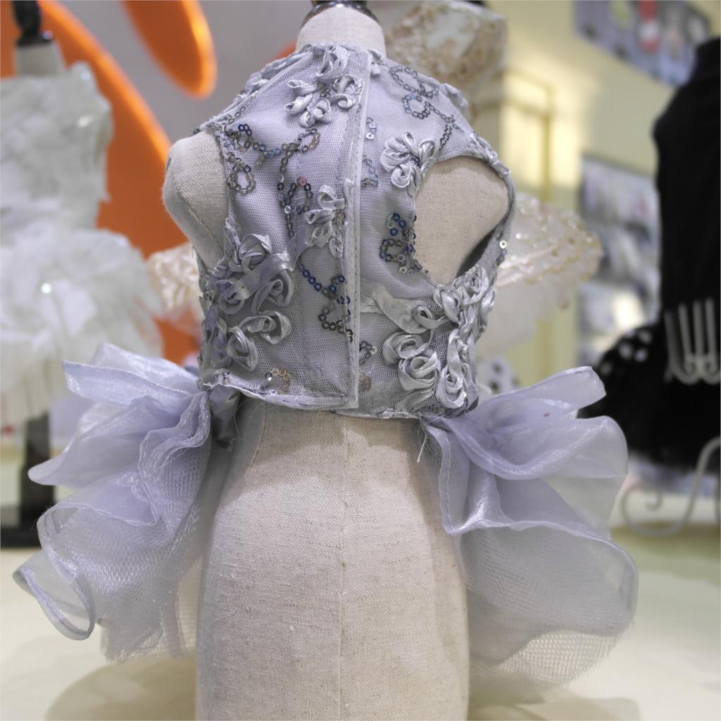 Dog wedding dress