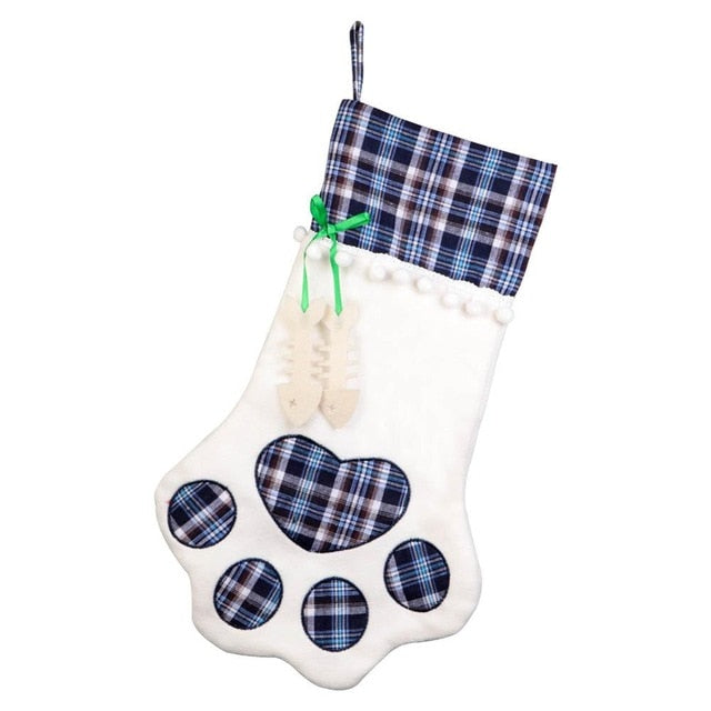 Plaid Christmas Stocking