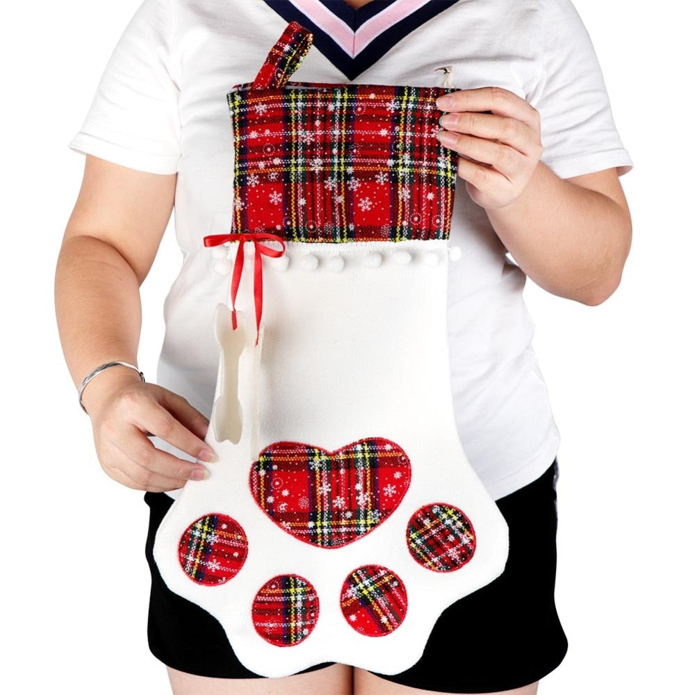 Plaid Christmas Stocking
