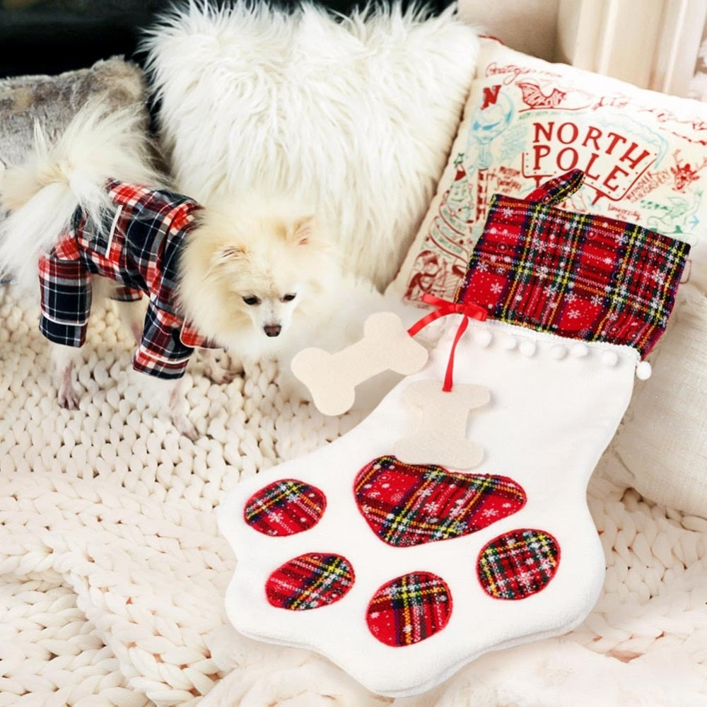 Plaid Christmas Stocking