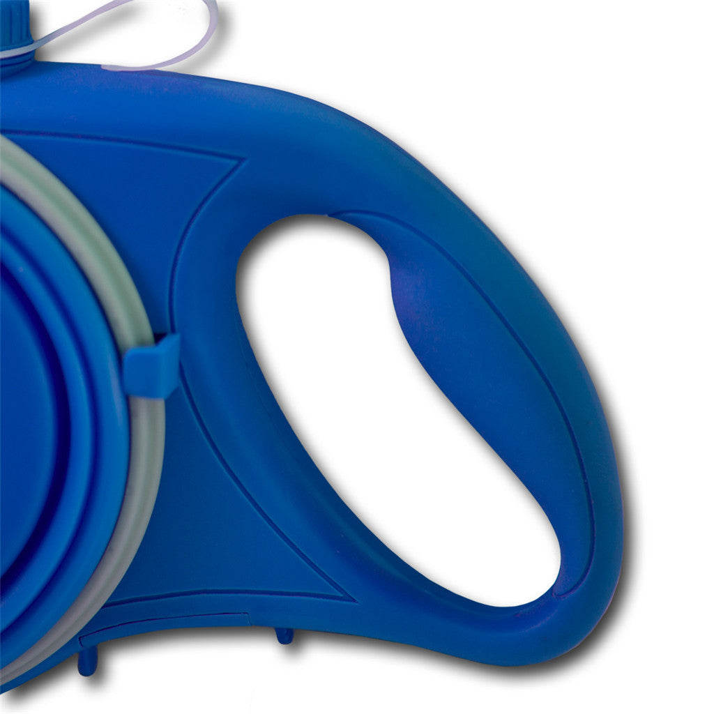 Multi Function Dog Leash With Water Bottle, Bowl & Waste Bag Dispenser