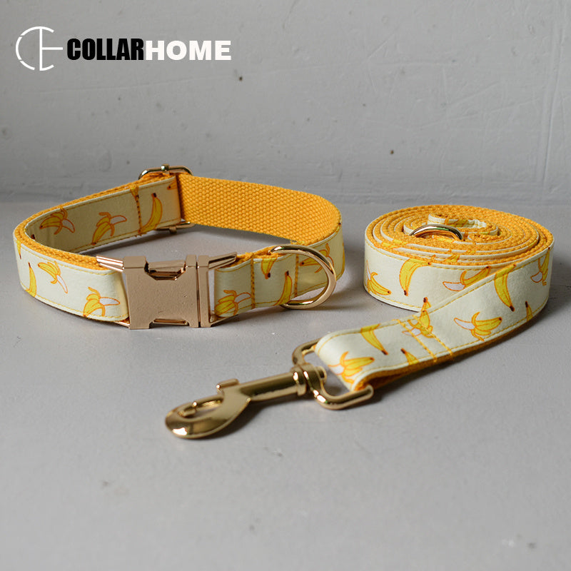 Banana Lead and Collar