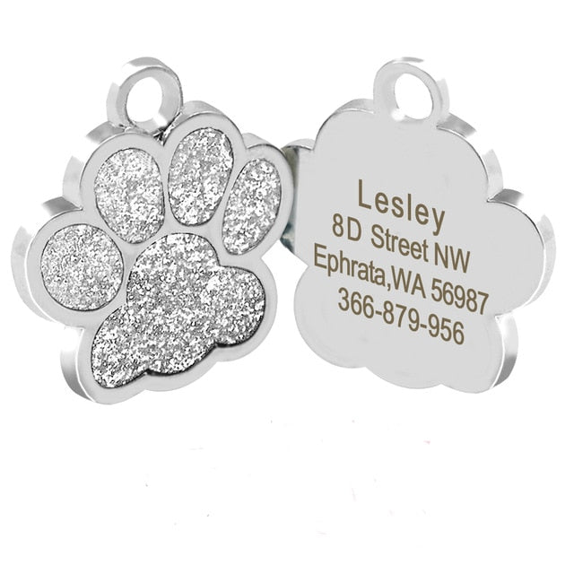 Customized Engraved Dog Tags