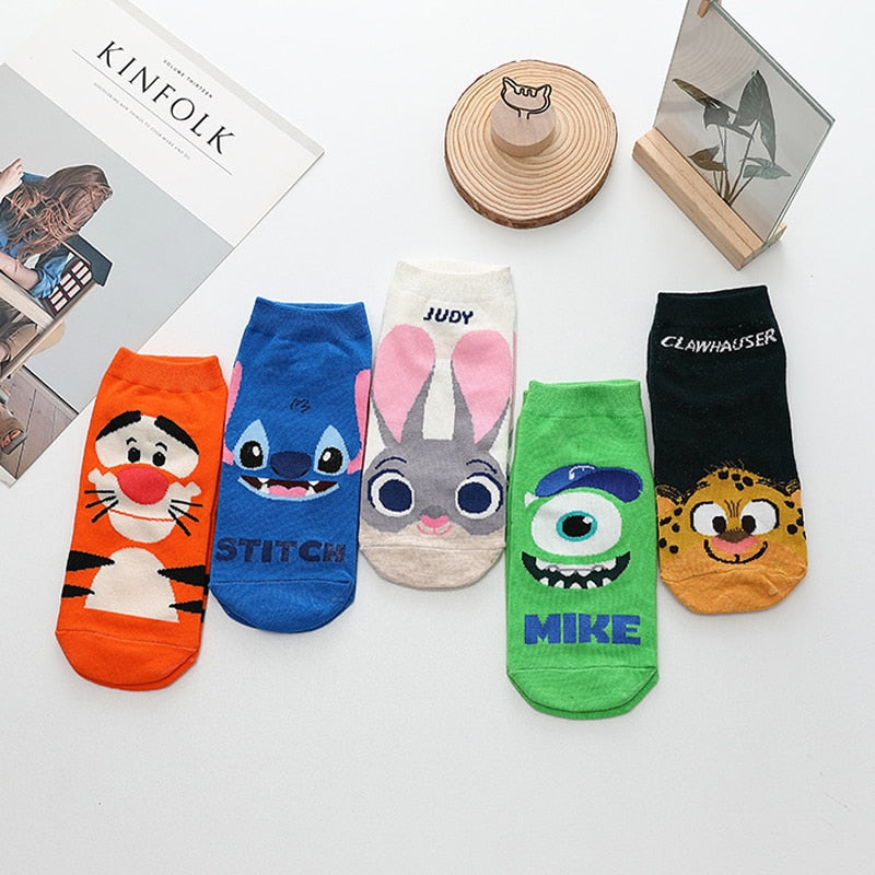 Cartoon Animal Socks