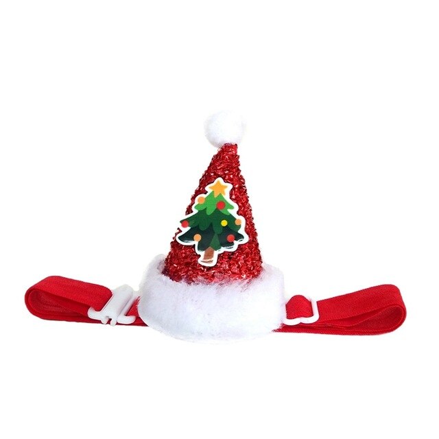 Pet Christmas Hat With Adjustable Strap