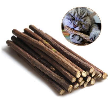 15&20pcs Natural Catnip Molar Cleaning Sticks