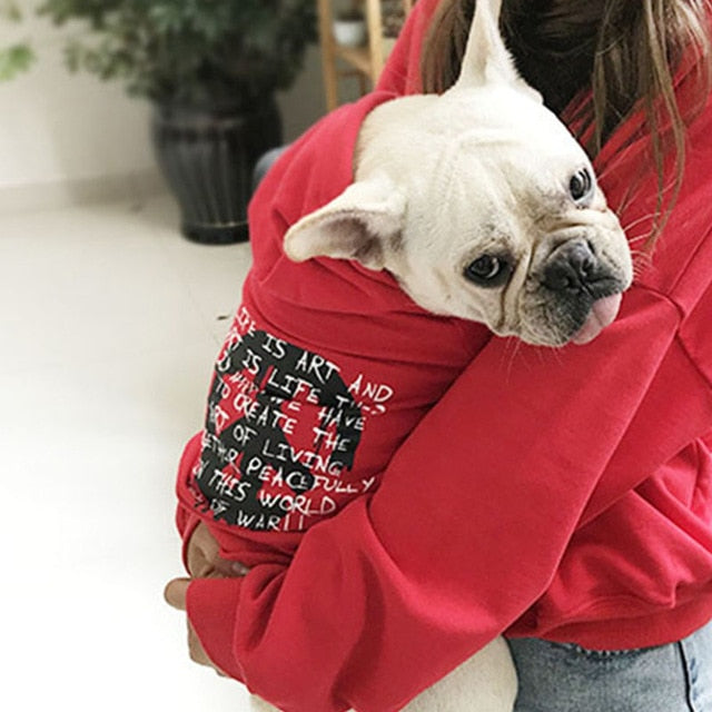 Cotton Hoodies Pet Owner set