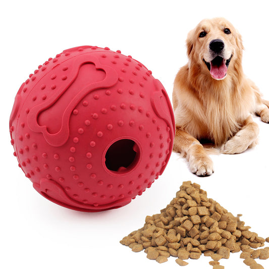 Rubber chew ball