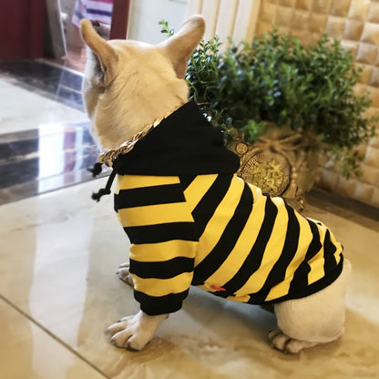 Striped Pet Hoodies