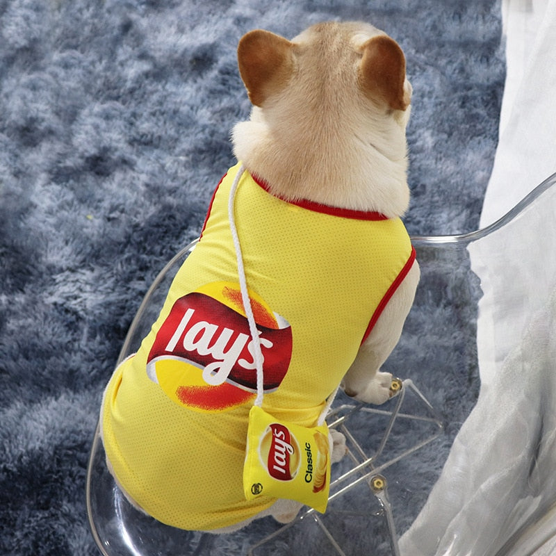 Crisp dog costume