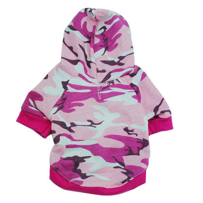 Camouflage Pet Hoodie