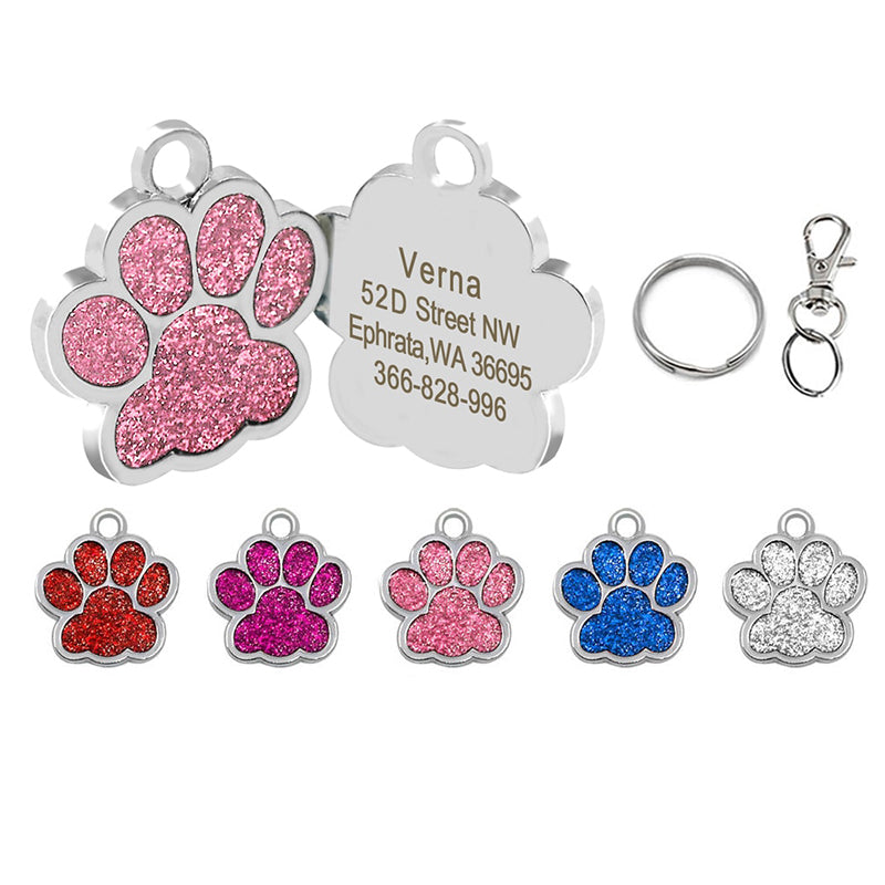 Customized Engraved Dog Tags