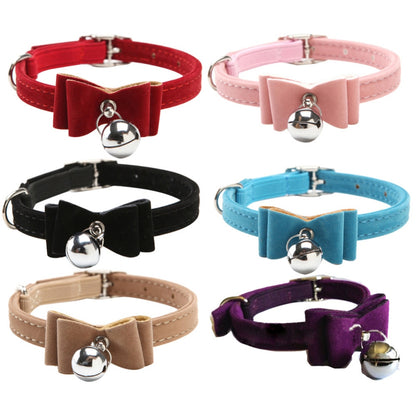 Bow Tie Bell Collar