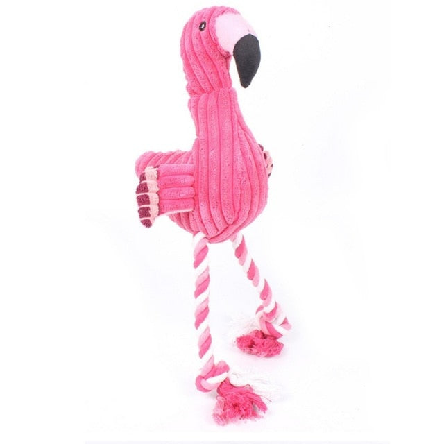 Pet Bite Chew Toy Flamingo