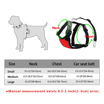 Dog Seatbelt + free harness