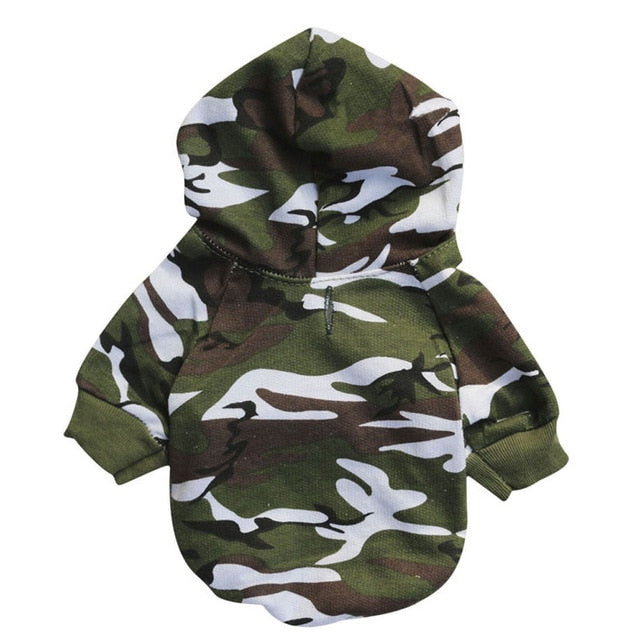 Camouflage Pet Hoodie