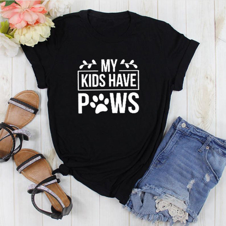 My Kids Have Paws T Shirt