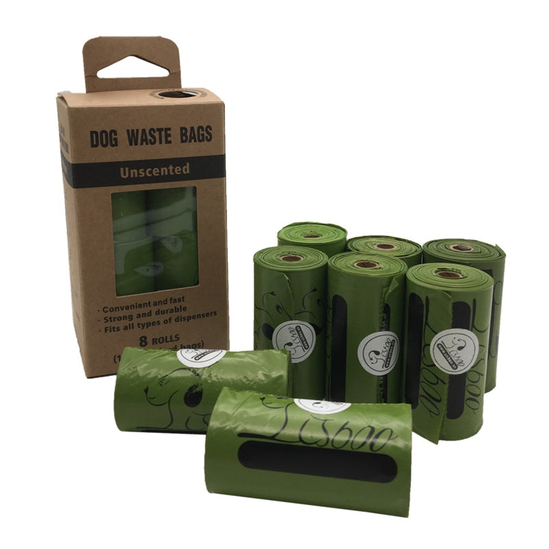 Earth-Friendly 8 Rolls Large Biodegradable (120 bags)