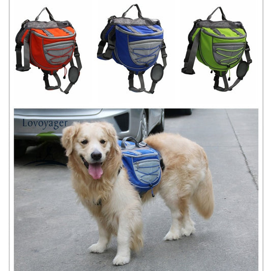 Dog travel backpack