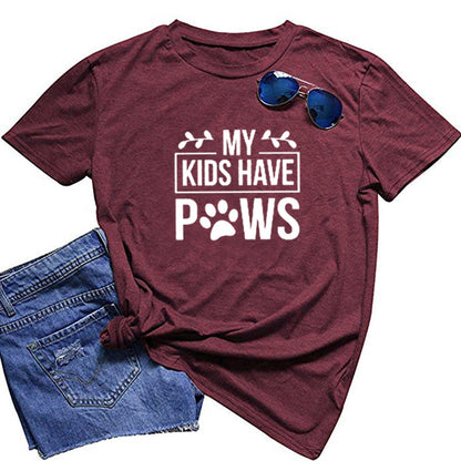 My Kids Have Paws T Shirt