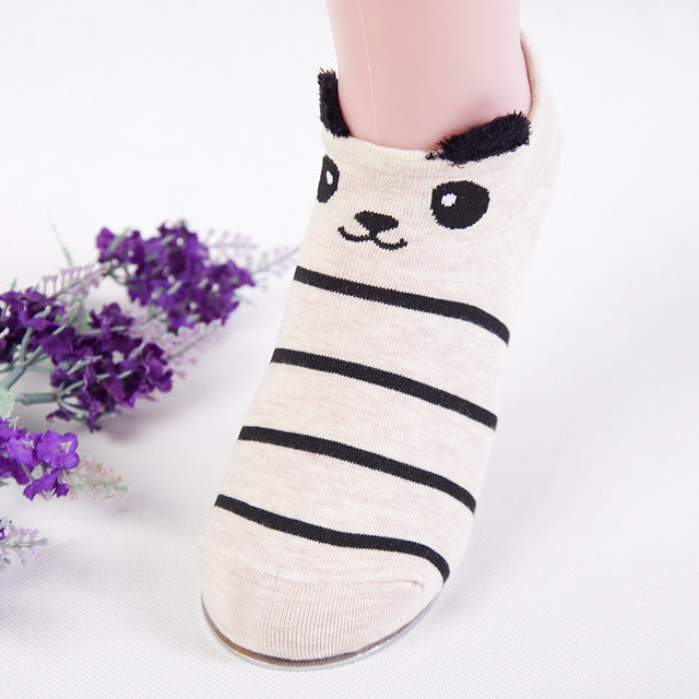 Cute Animal Cotton Socks