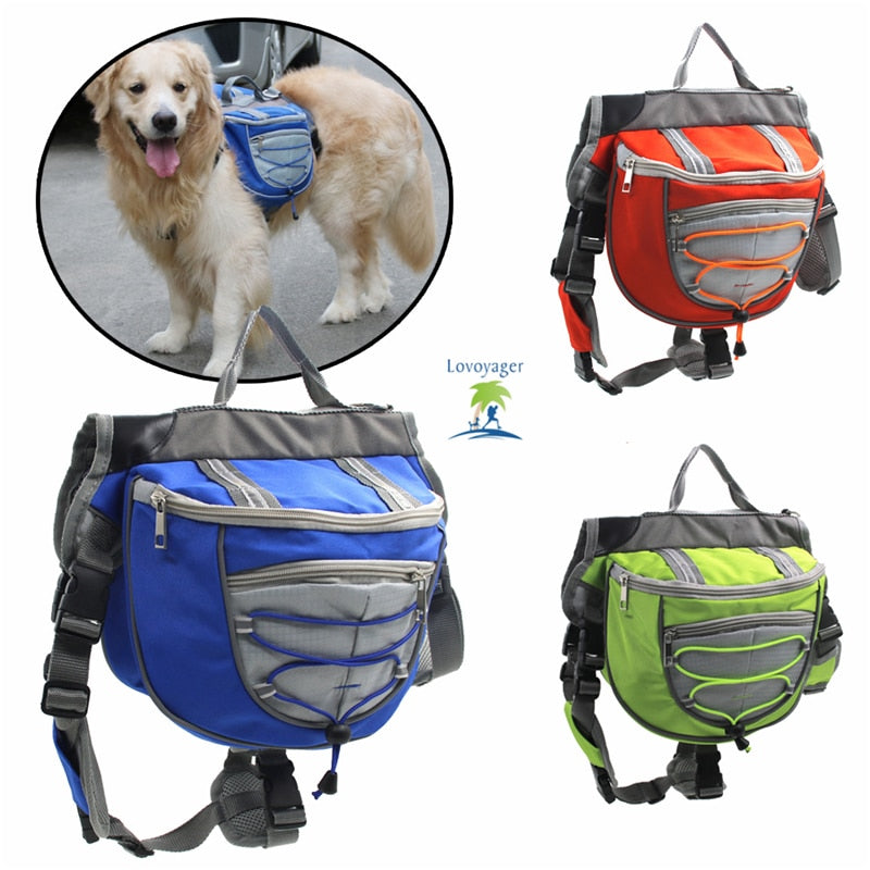 Dog travel backpack