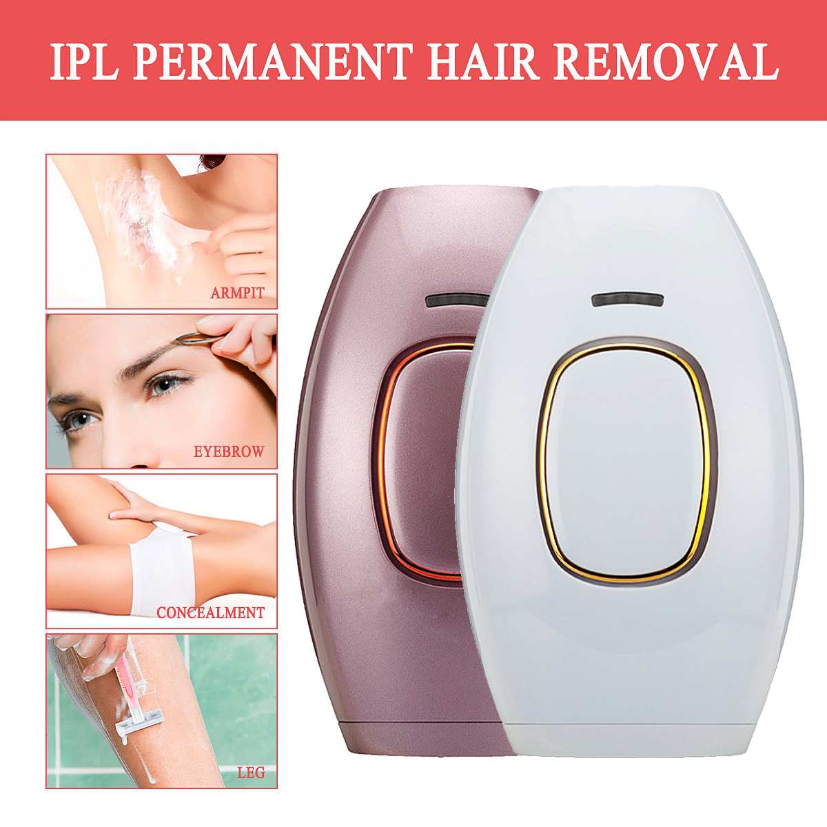 300000 Pulses IPL Laser Hair Removal