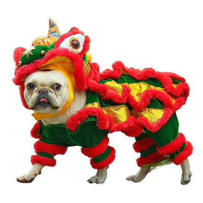 Pet Chinese dragon costume