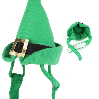 Pet Cone Hat And Collar Set For Christmas