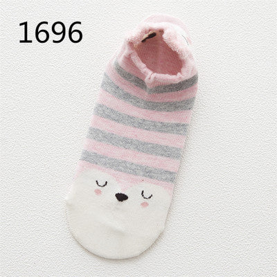 Cute Animal Cotton Socks