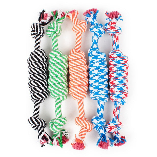 27CM Dog Cotton Rope Toy