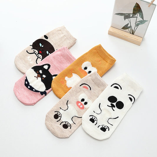 Cartoon Animal Socks