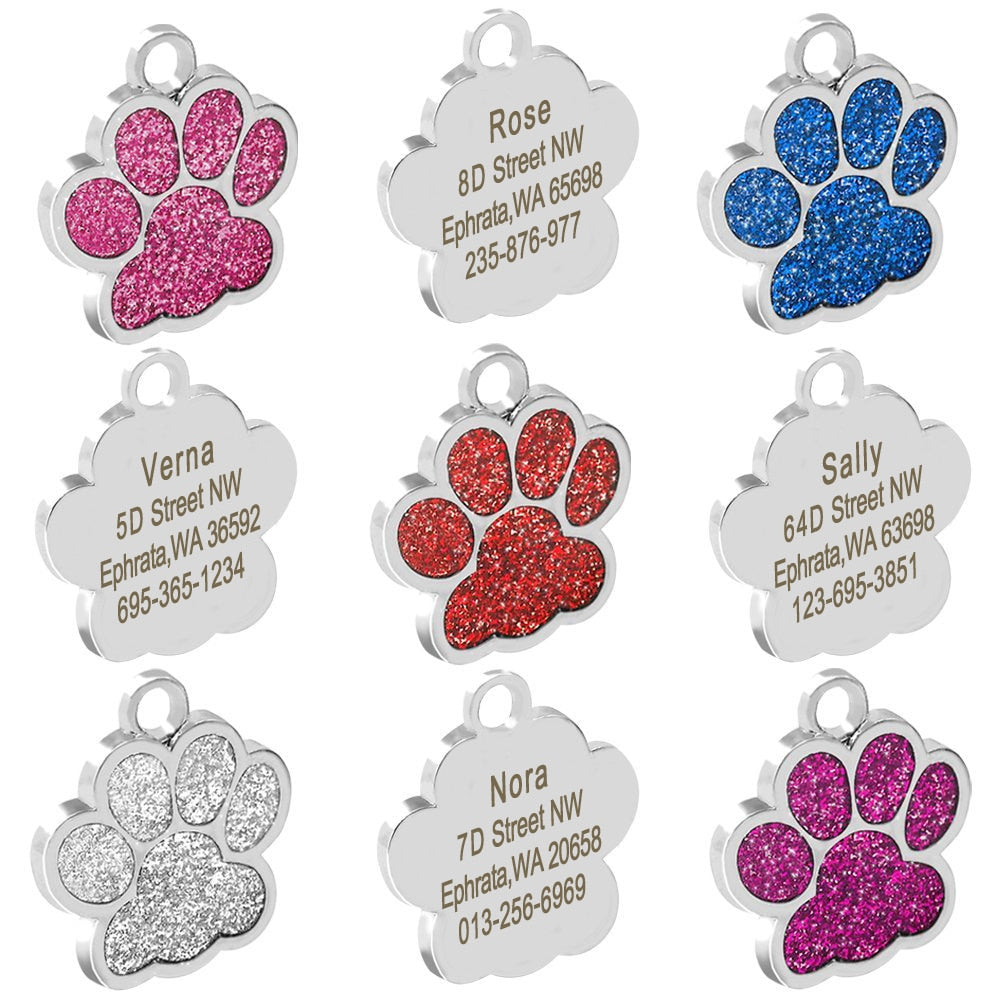 Customized Engraved Dog Tags