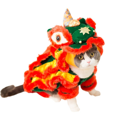 Pet Chinese dragon costume