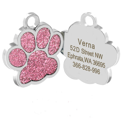 Customized Engraved Dog Tags