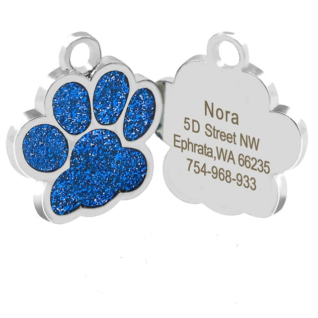 Customized Engraved Dog Tags