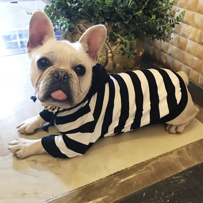 Striped Pet Hoodies