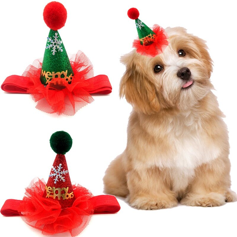 Adjustable Pet Christmas Hat