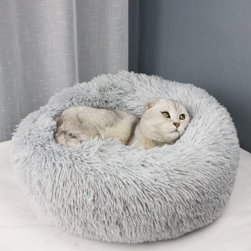 Plush Anti-anxiety Pet Bed