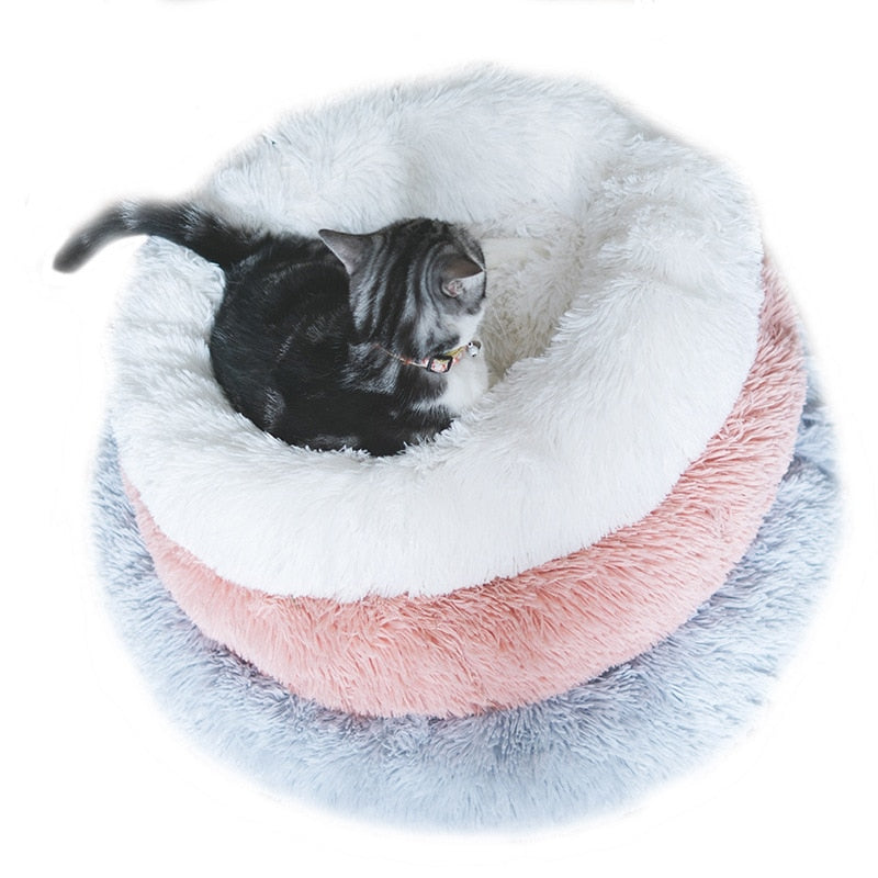 Plush Anti-anxiety Pet Bed