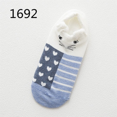 Cute Animal Cotton Socks