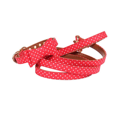 Bandana or bow tie leash and collars