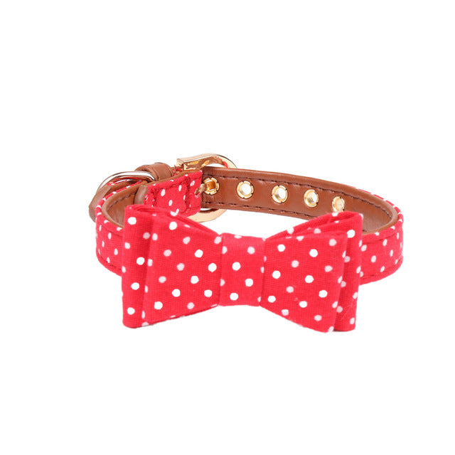 Bandana or bow tie leash and collars