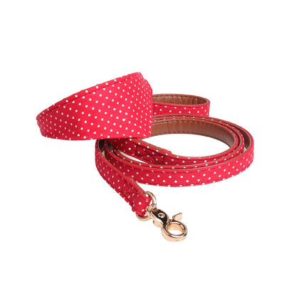 Bandana or bow tie leash and collars