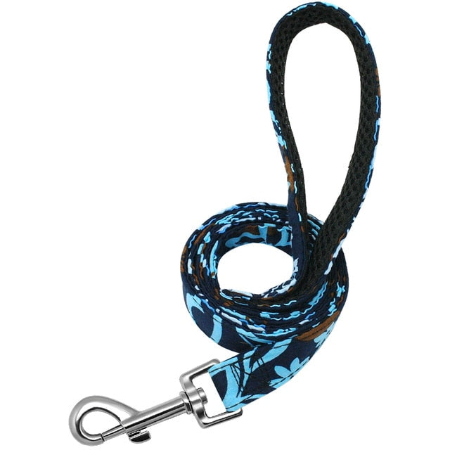 Dog Leash Nylon Print