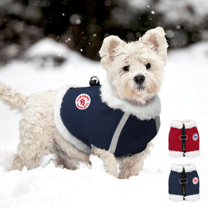 Reflective Warm Fleece Harness