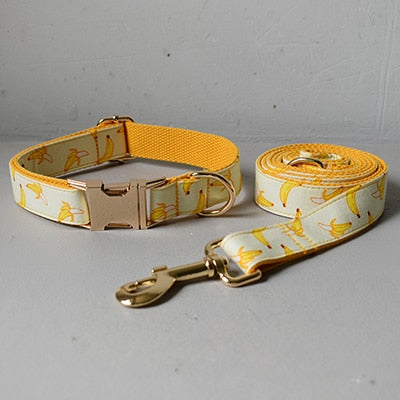 Banana Lead and Collar