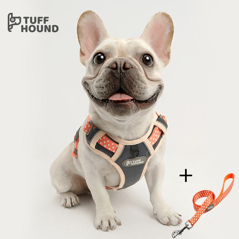 TUFF HOUND Adjustable Leash And Harness Set